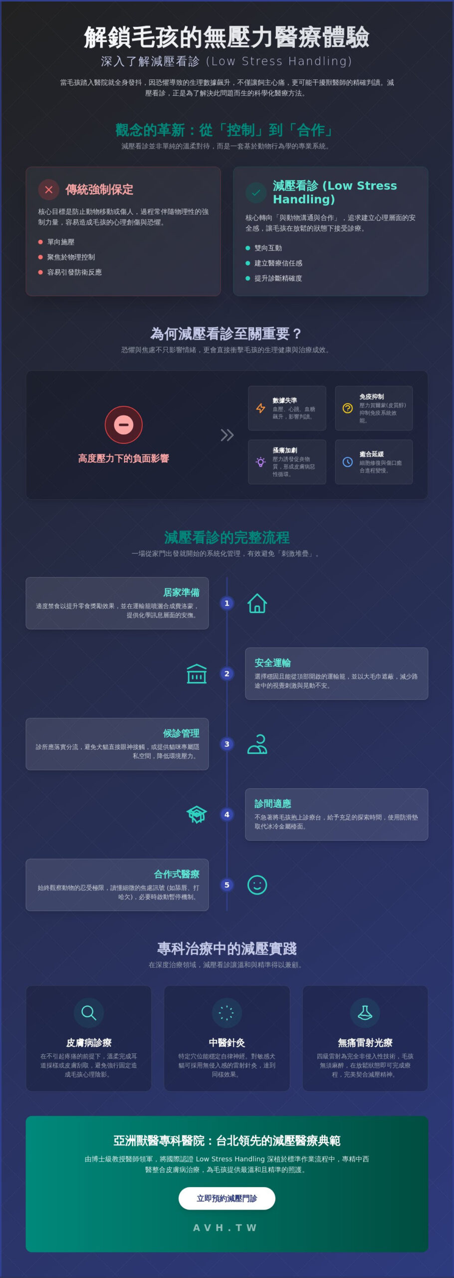 減壓看診「Low Stress Handling（低壓力保定）」全攻略：讓毛孩不再恐懼就醫的專業醫療新趨勢