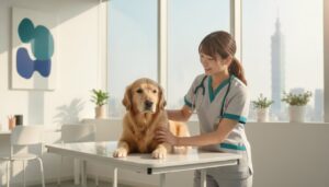 狗狗皮屑多怎麼辦？台北專業皮膚專科：中西醫整合診療全攻略